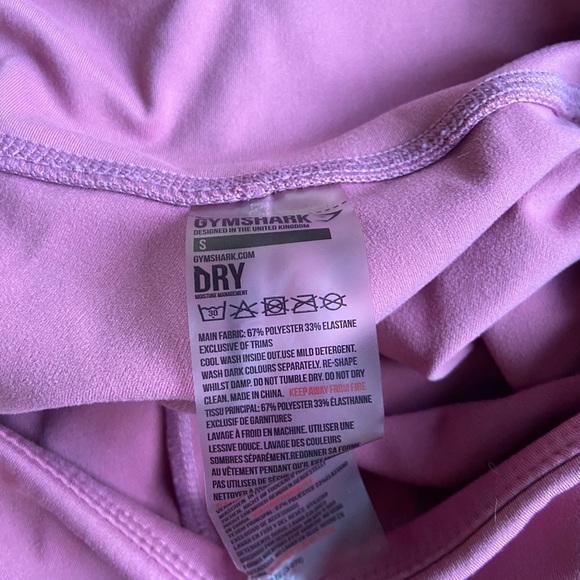 Gymshark leggings size S mauve pink - Picture 2 of 3